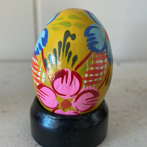 VTG matryoshka dolls & wooden eggs purchased in Russia in 1990. Stands included. - Picture 8 of 10